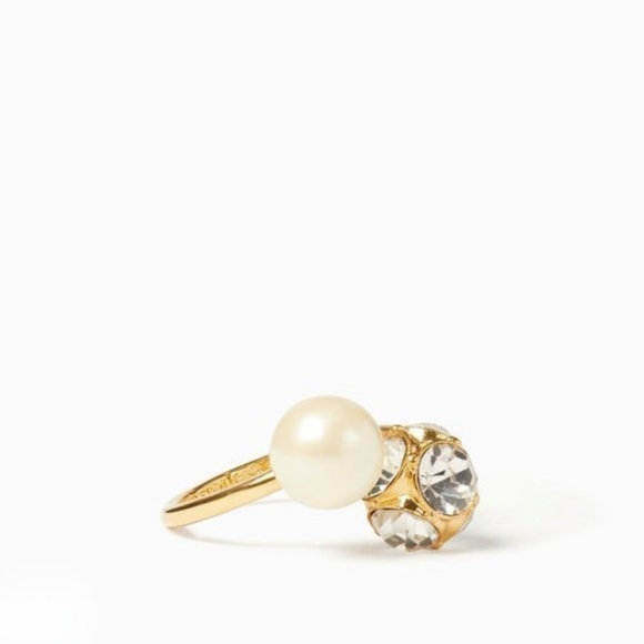 $59 Kate Spade Marmalade Pearl Ring - Picture 4 of 6
